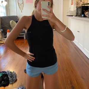 lululemon high neck tank top size 4